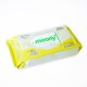Влажные антибактериальные салфетки для детей Moony, сменный блок, 45 шт. 